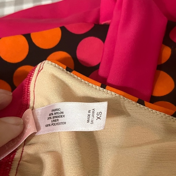 Victoria's Secret Pink and Orange Polka Dot Bikini - Picture 4 of 4